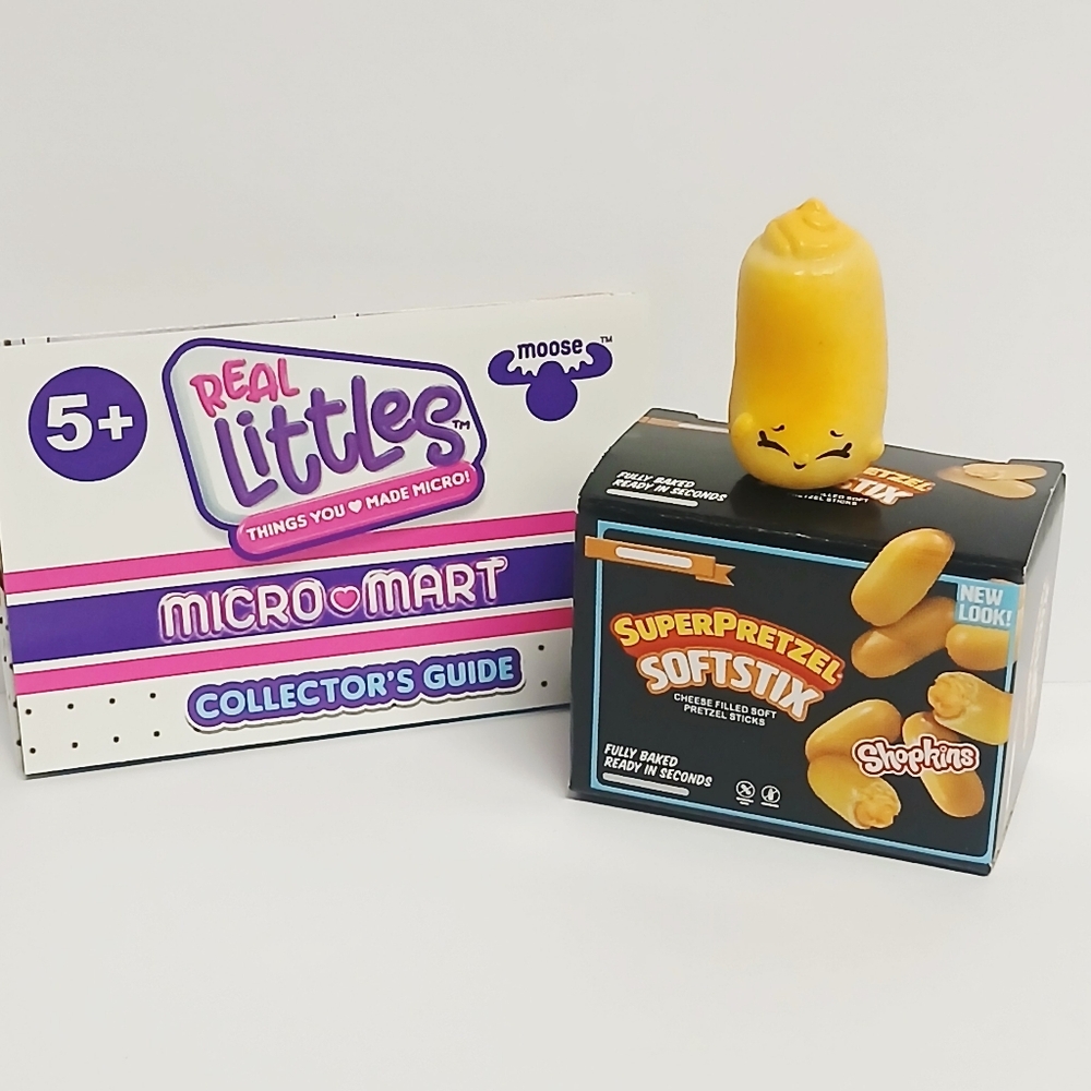Shopkins Real Littles Micro Mart Super Pretzel Ricky Soft Stix